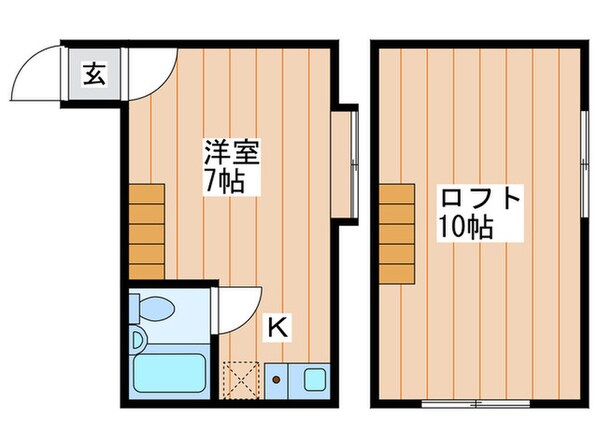 マイライムⅡ萱島の物件間取画像